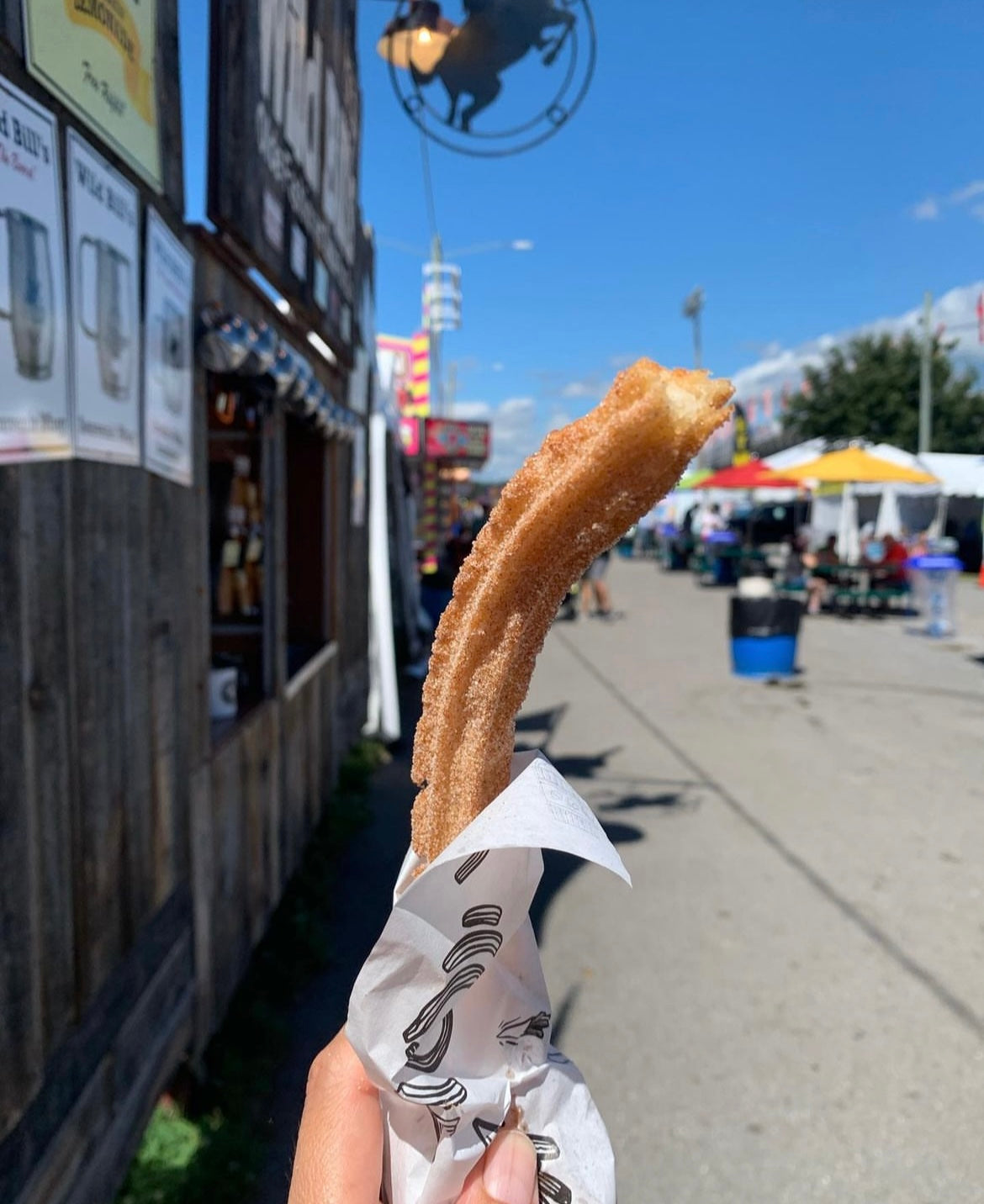 #1 Single Churro Rolled with Cinnamon & Sugar