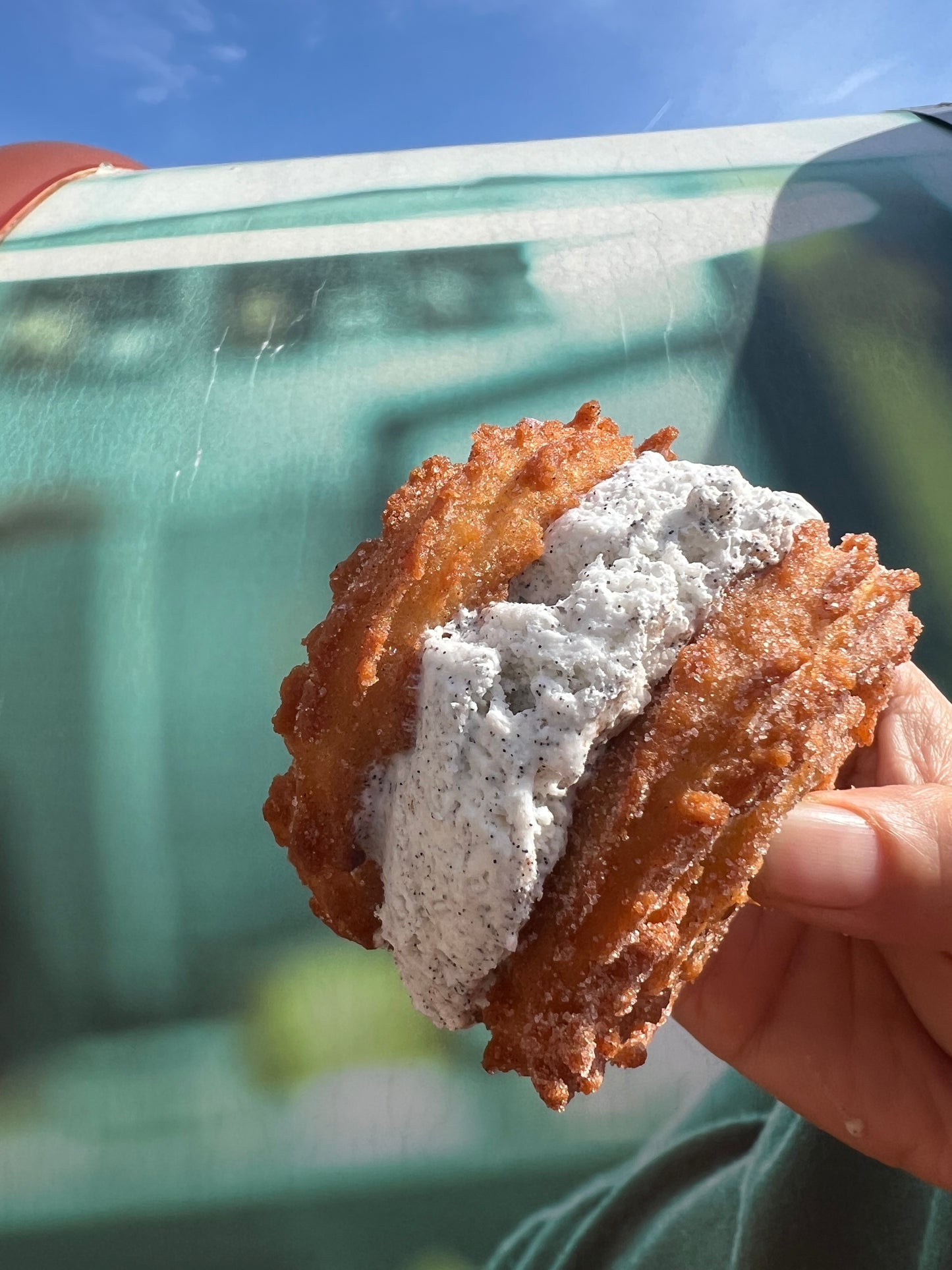 #6 Churros Ice Cream Sandwich