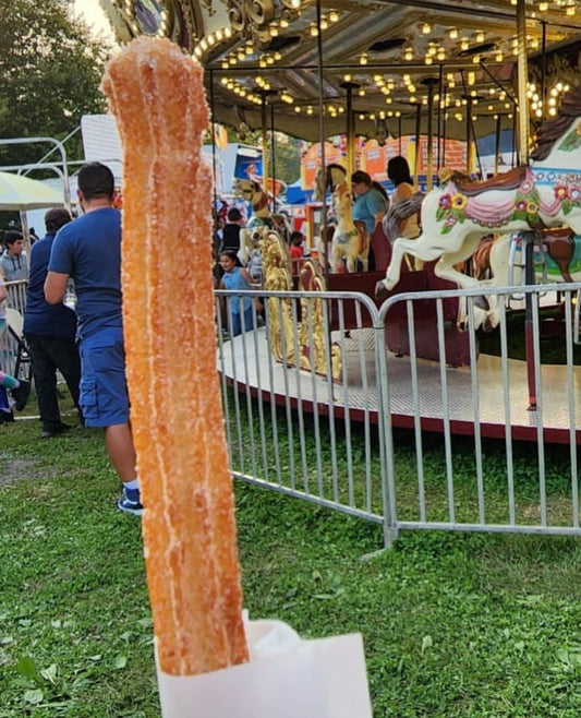 #1 Single Churro Rolled with Cinnamon & Sugar