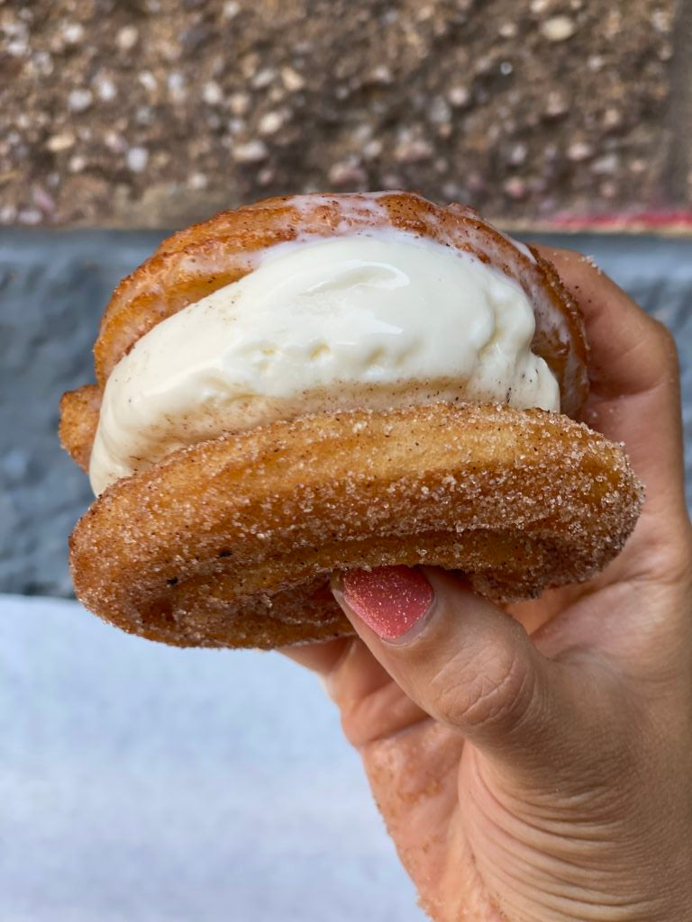 #6 Churros Ice Cream Sandwich